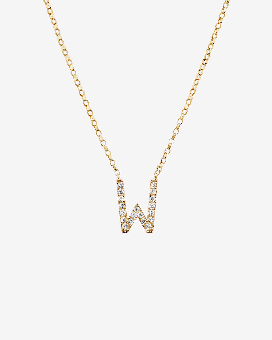 Round Cut Cubic Zirconia in 925 Sterling Silver Necklace 1