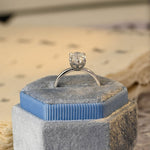 Stunning 2.0 CT Oval Moissanite Engagement Ring with Solitaire Design 8