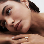 Stunning 2.0 CT Oval Moissanite Engagement Ring with Solitaire Design 6