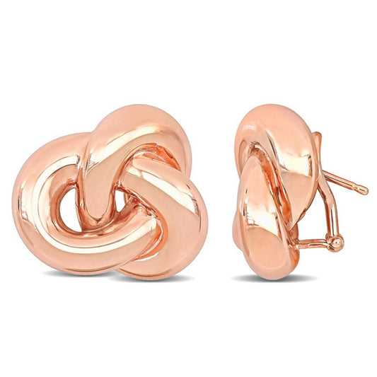 Round Cut Cubic Zirconia in 925 Sterling Silver Earrings 1