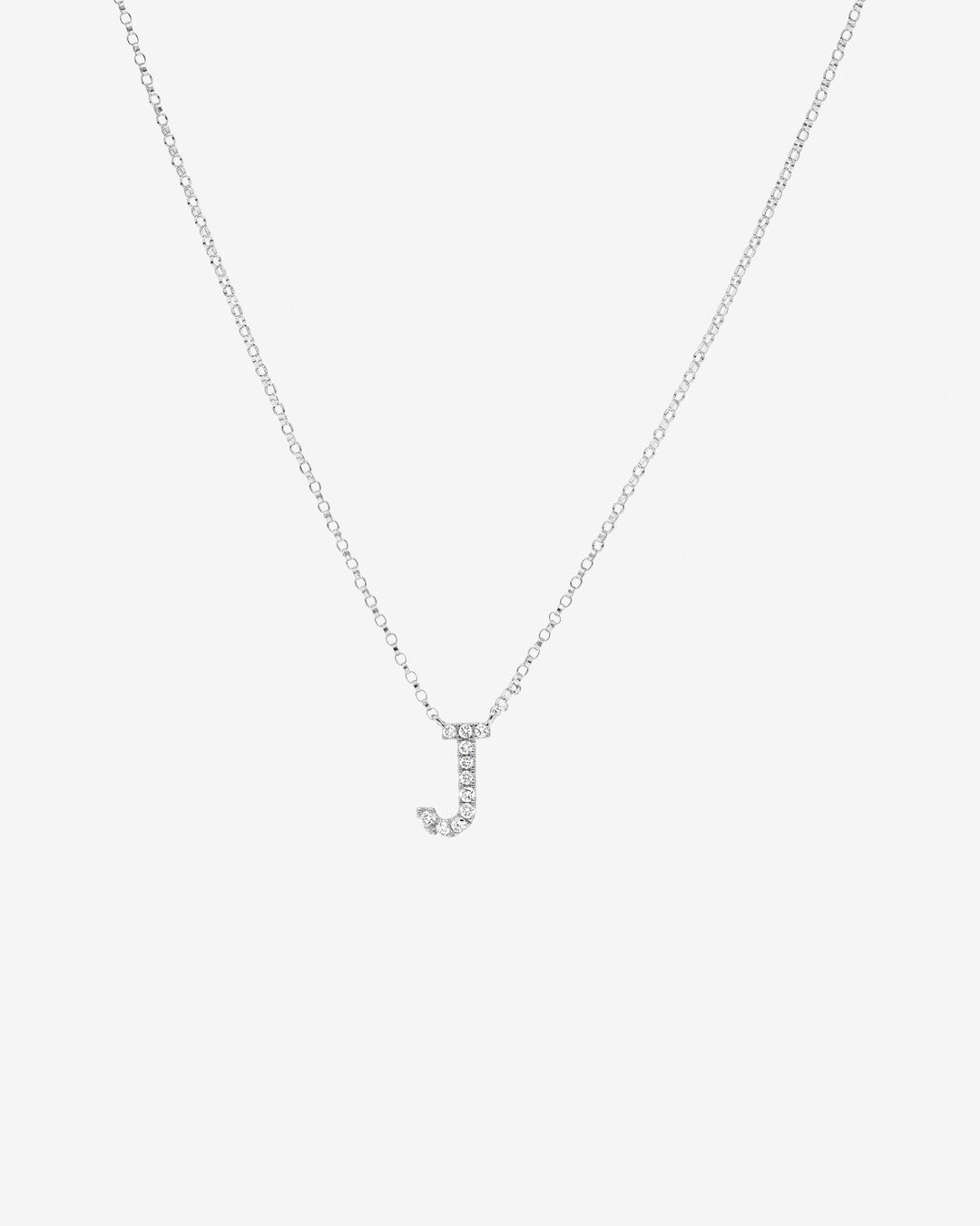 Round Cut Cubic Zirconia in 925 Sterling Silver Necklace 1