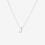Round Cut Cubic Zirconia in 925 Sterling Silver Necklace 1
