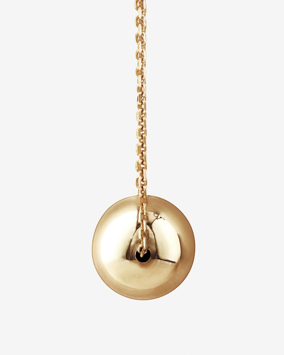 Round Cut Cubic Zirconia in 925 Sterling Silver Necklace 2