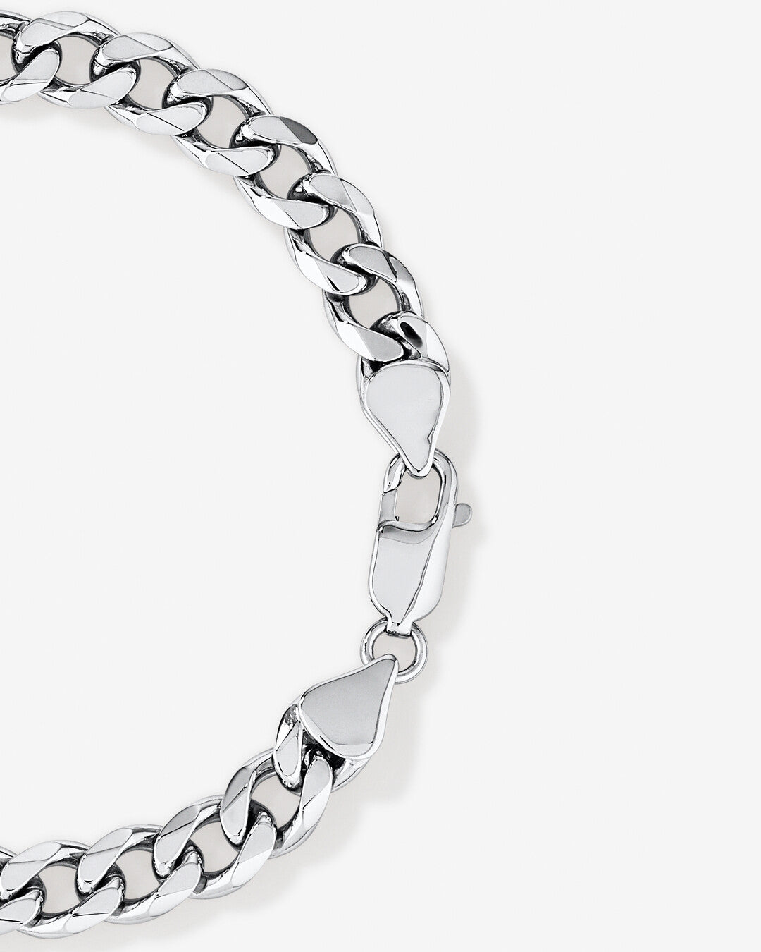 Round Cut Cubic Zirconia in 925 Sterling Silver Bracelet 4