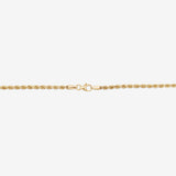 Round Cut Cubic Zirconia in 925 Sterling Silver Necklace 3