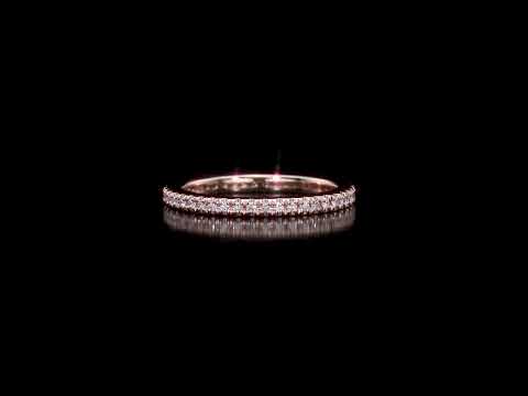 Round Cut Cubic Zirconia in 925 Sterling Silver Wedding Bands 7