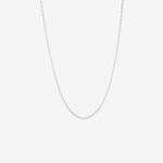 Round Cut Cubic Zirconia in 925 Sterling Silver Necklace 4