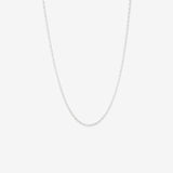 Round Cut Cubic Zirconia in 925 Sterling Silver Necklace 4