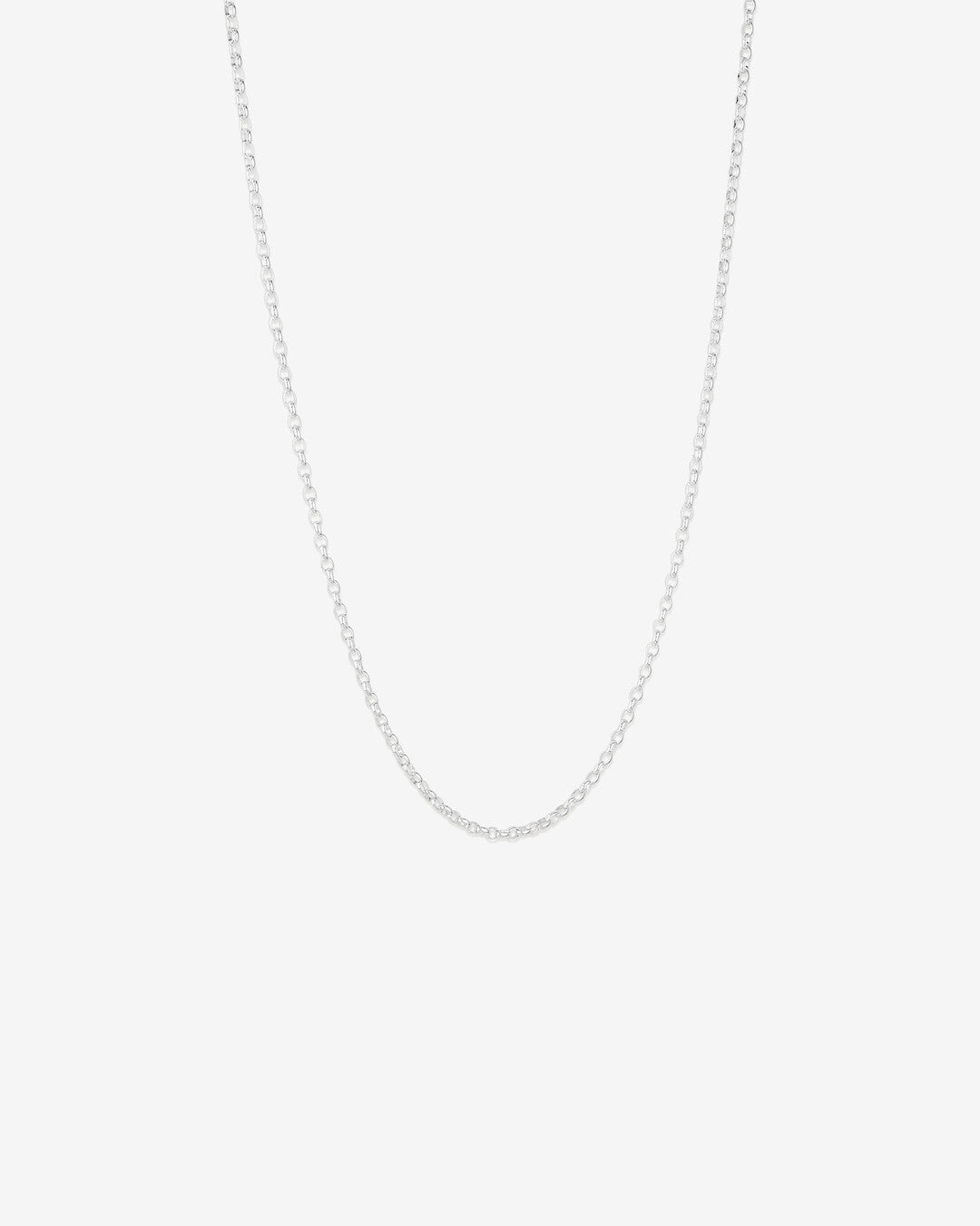 Round Cut Cubic Zirconia in 925 Sterling Silver Necklace 4