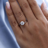 Round Cut Swirl Style Cubic Zirconia in 925 Sterling Silver TJC050 3