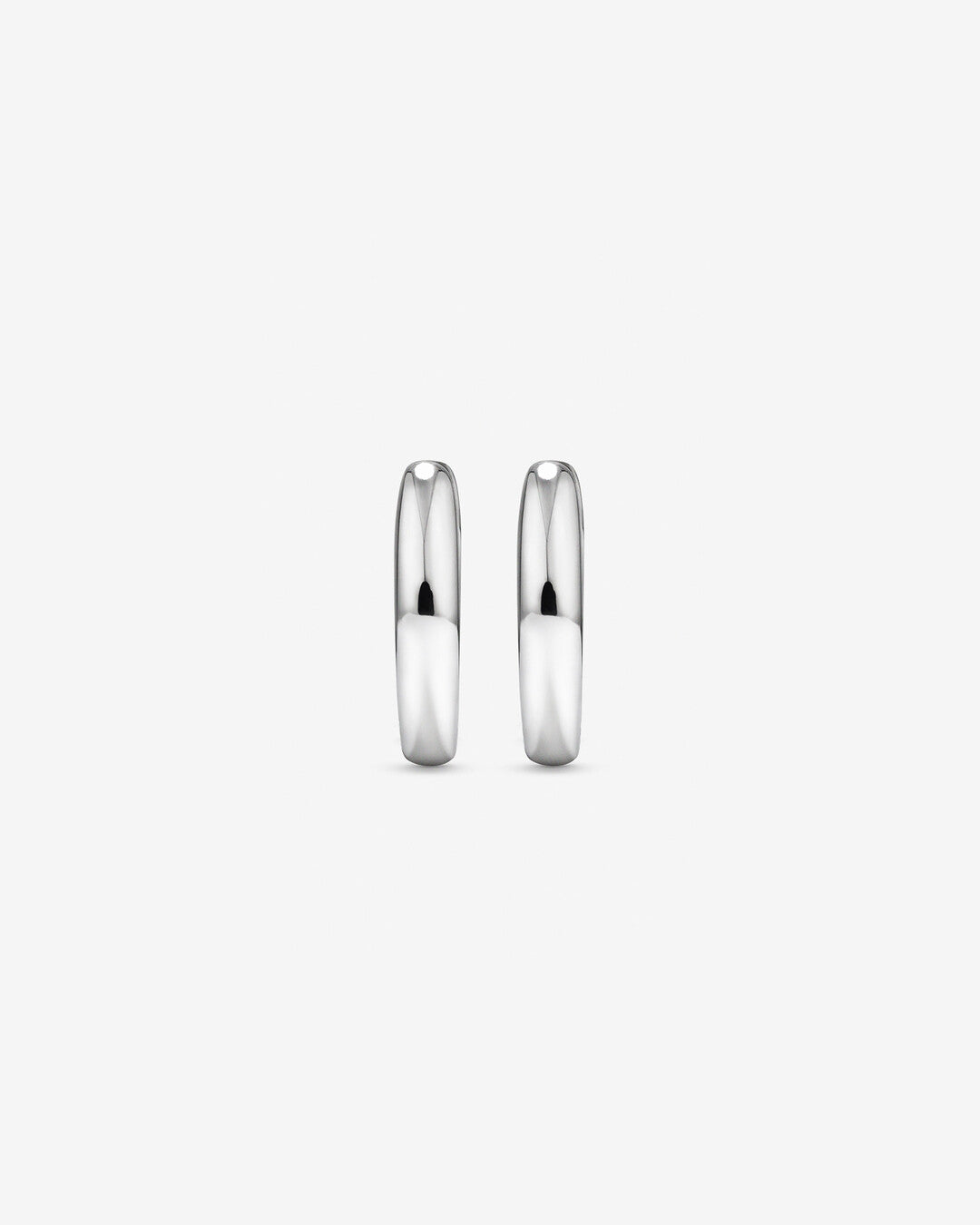 Round Cut Cubic Zirconia in 925 Sterling Silver Earrings 2