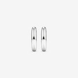 Round Cut Cubic Zirconia in 925 Sterling Silver Earrings 2
