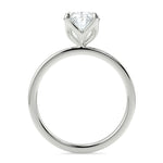 Stunning 2.11 CT Oval Moissanite Engagement Ring with Solitaire Design 6