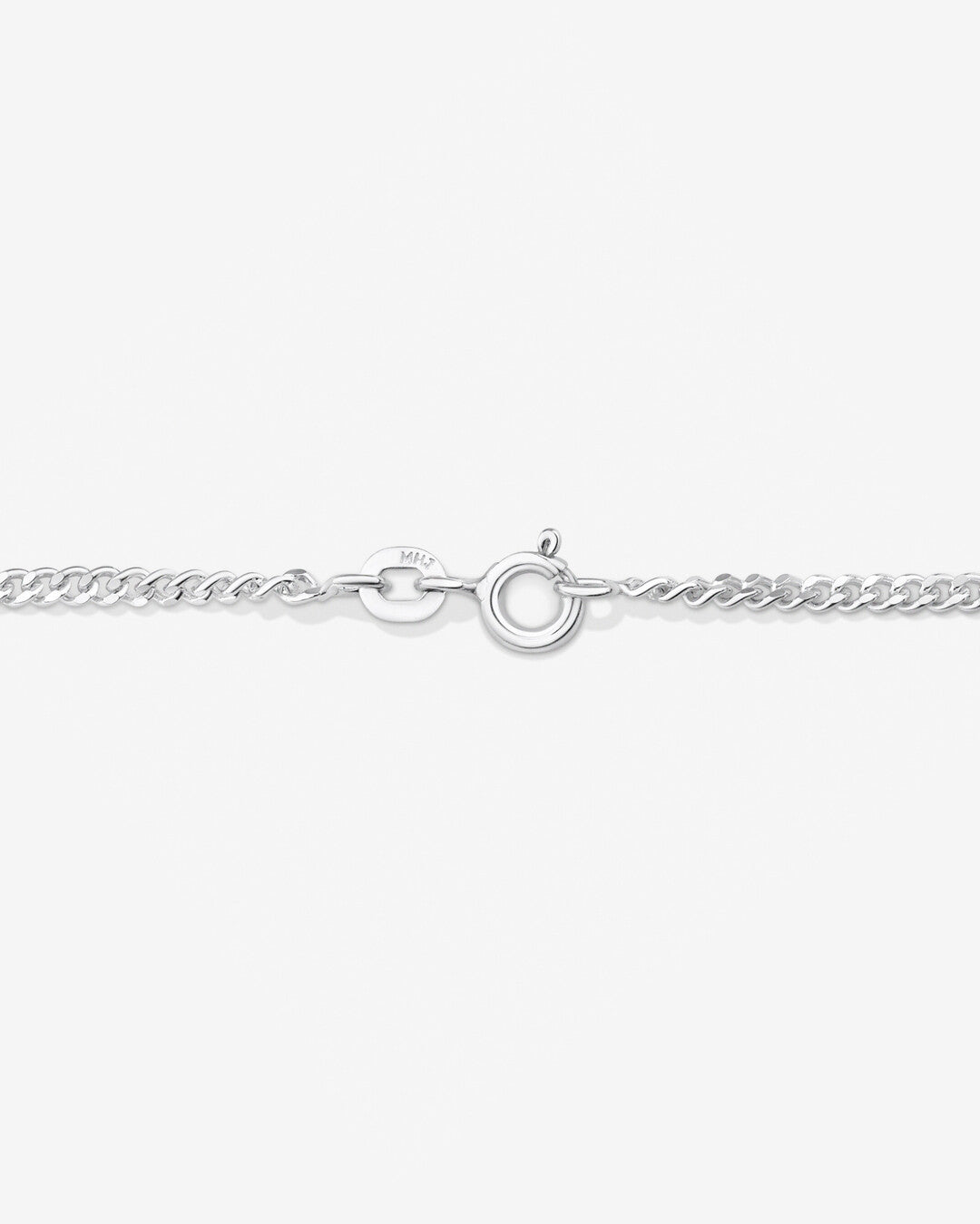 Round Cut Cubic Zirconia in 925 Sterling Silver Necklace 3