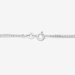 Round Cut Cubic Zirconia in 925 Sterling Silver Necklace 3