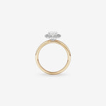Stunning 1.5 CT Oval Moissanite Engagement Ring with Halo Design 2