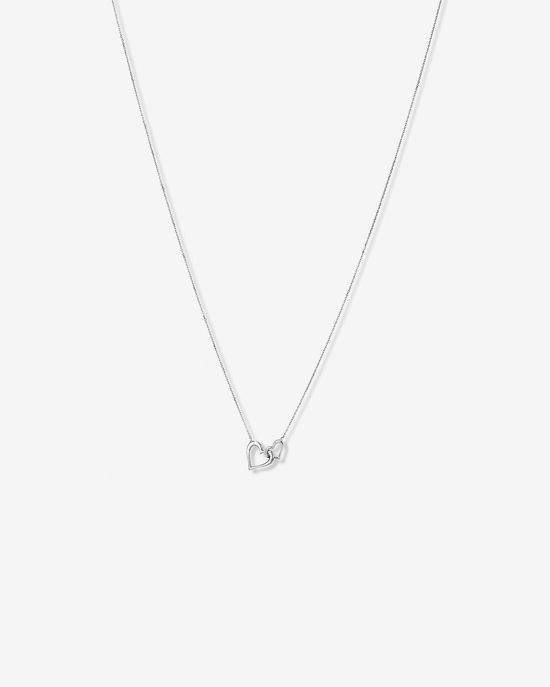 Round Cut Cubic Zirconia in 925 Sterling Silver Necklace 1