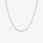 Round Cut Cubic Zirconia in 925 Sterling Silver Necklace 1