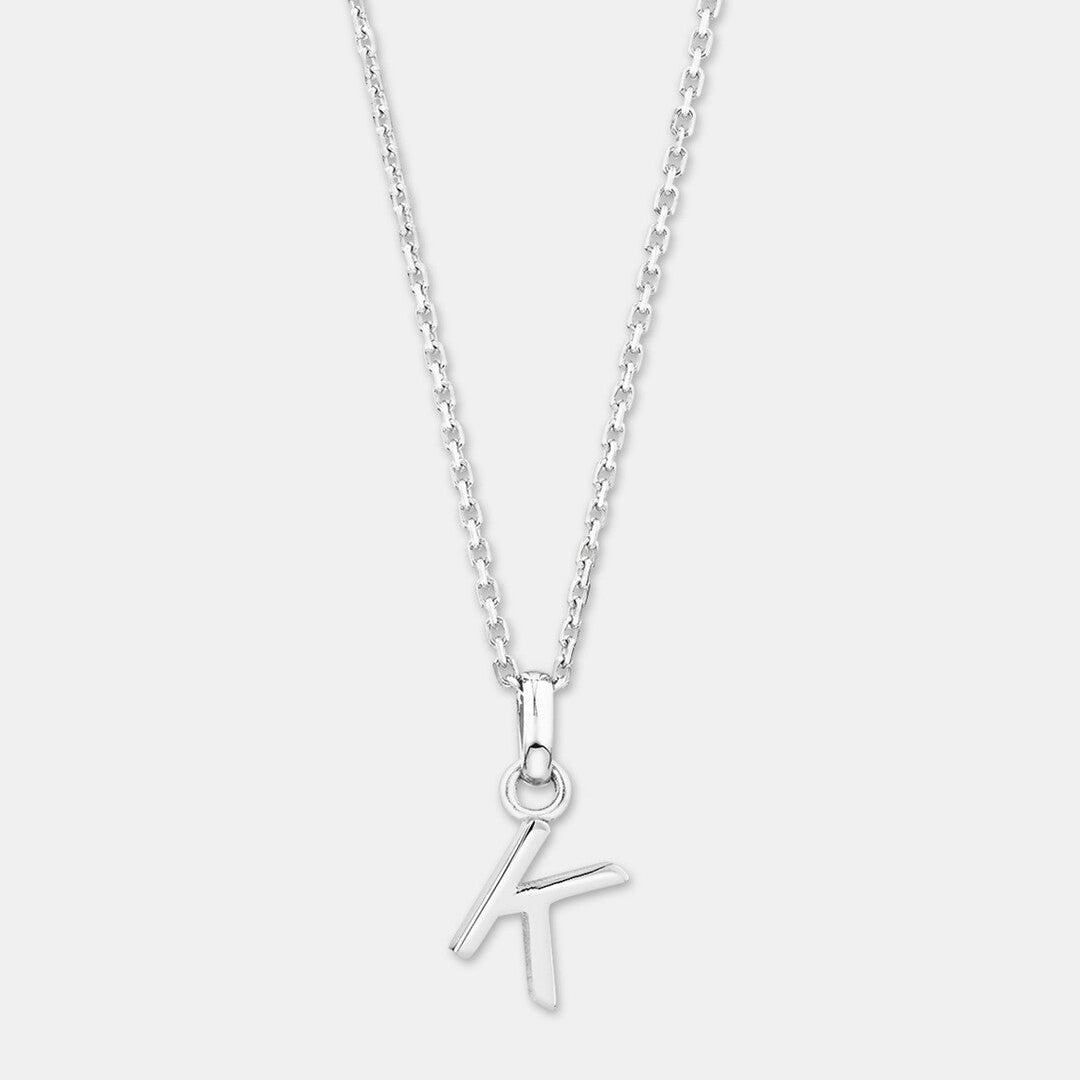 Round Cut Cubic Zirconia in 925 Sterling Silver Necklace 1