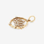 Round Cut Cubic Zirconia in 925 Sterling Silver Necklace 2