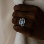 Emerald Cut Solitaire Style Cubic Zirconia in 925 Sterling Silver Ring 5
