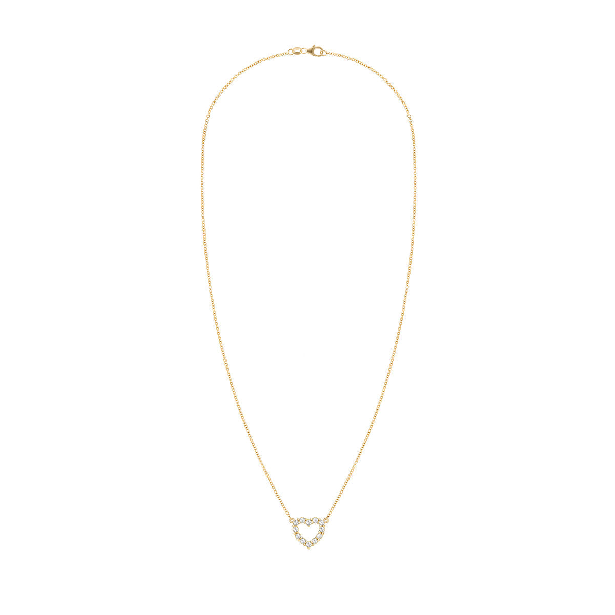 1.44 TCW Round April Diamond Lab Made Diamond- April Birthstone Necklace 5