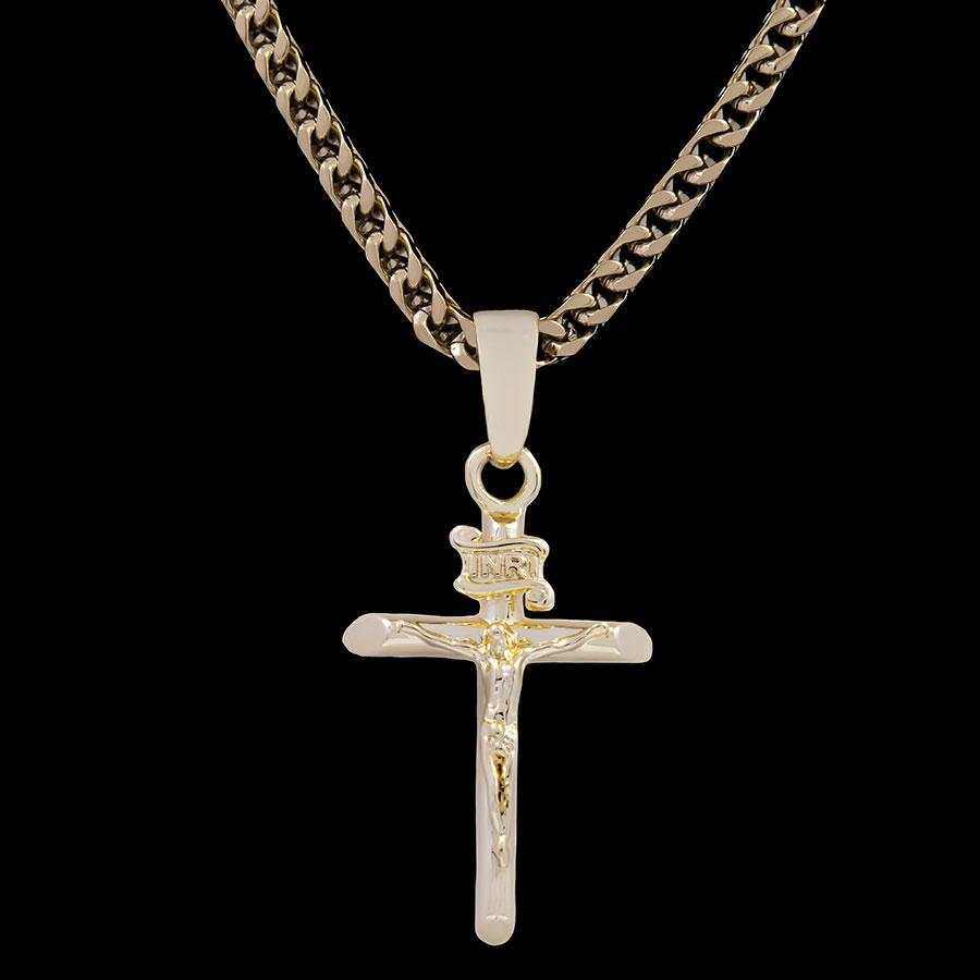 Crucifix Silver Pendant for Him 6