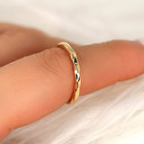Stunning Twisted Wedding Bands 5
