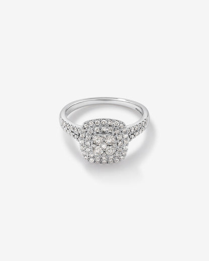 Stunning 0.65 CT Round Moissanite Engagement Ring with Cathedral Design 1