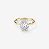Stunning 1.5 CT Oval Moissanite Engagement Ring with Halo Design 1