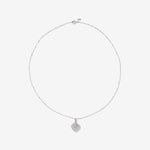 Round Cut Cubic Zirconia in 925 Sterling Silver Necklace 3