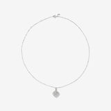Round Cut Cubic Zirconia in 925 Sterling Silver Necklace 3