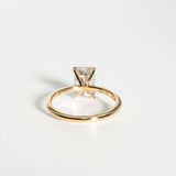 Stunning 1.70 CT Radiant Moissanite Engagement Ring with Solitaire Design 5