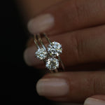 0.75 CT Round Solitaire CVD E/VVS2 Diamond Engagement Ring 12