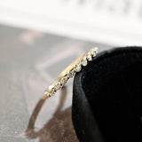 0.3 TCW Round Cut Moissanite Bridal Wedding Band 9