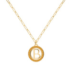 0.09 TCW Round Citrine Lab Made Diamond- November Birthstone Necklace 5