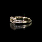 Round Cut Cubic Zirconia in 925 Sterling Silver Wedding Bands 7