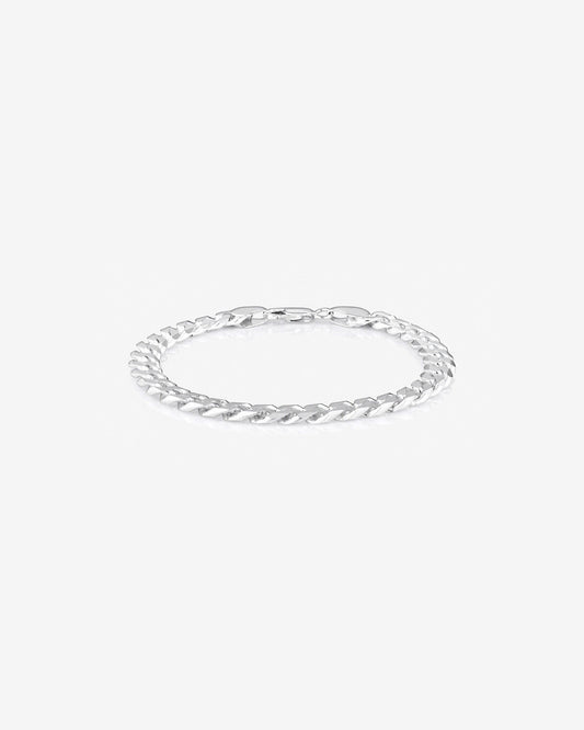 Round Cut Cubic Zirconia in 925 Sterling Silver Bracelet 1
