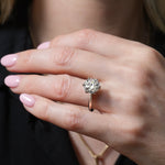 Stunning 0.50-1.50 CT Round Moissanite Engagement Ring With Solitaire Design 4