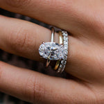 Round Cut Solitaire Style Cubic Zirconia in 925 Sterling Silver Ring 4