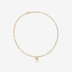 Round Cut Cubic Zirconia in 925 Sterling Silver Necklace 3