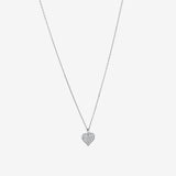 Round Cut Cubic Zirconia in 925 Sterling Silver Necklace 4