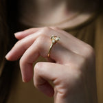 Stunning 0.50-1.50 CT Round Moissanite Engagement Ring with Three Stone Design 8
