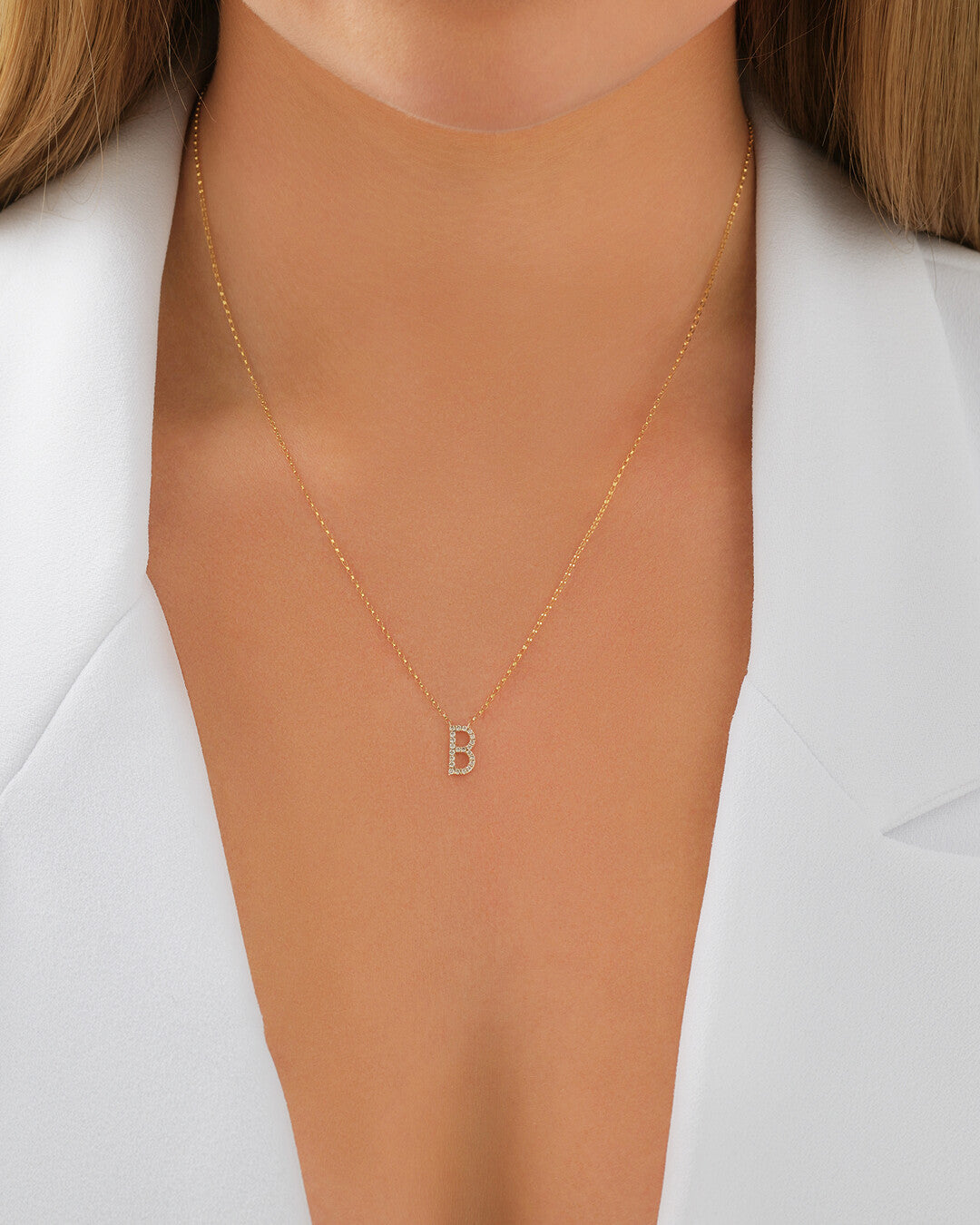 Round Cut Cubic Zirconia in 925 Sterling Silver Necklace 4