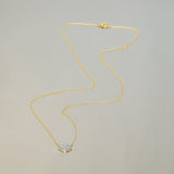0.50 CT  Round Moissanite Diamond Halo Pendant Necklace in Solid Gold 5