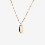 Round Cut Cubic Zirconia in 925 Sterling Silver Necklace 1