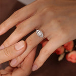 Stunning 3.0 CT Emerald Moissanite Engagement Ring with Cluster Design 7