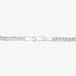 Round Cut Cubic Zirconia in 925 Sterling Silver Bracelet 3