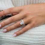 Oval Cut Solitaire Style Cubic Zirconia in 925 Sterling Silver Ring 2