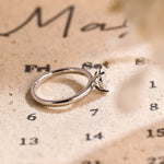 Stunning 2.0 CT Pear Moissanite Engagement Ring with Solitaire Design 2
